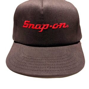 Snap-on Tools Winter Hat Black Thinsulate‎ Insulated Ear Flaps Made in USA